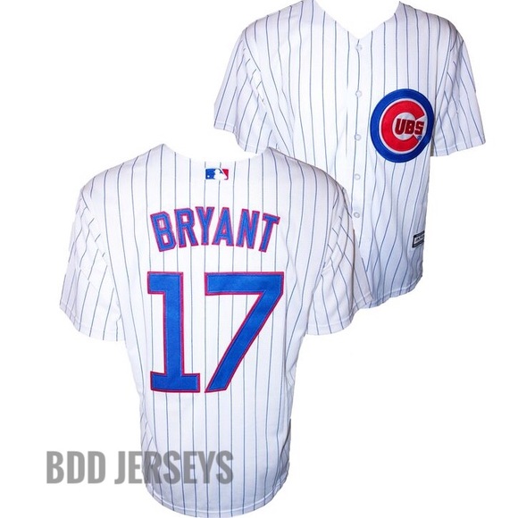 Chicago Cubs Kris Bryant Jersey -White - Picture 1 of 3